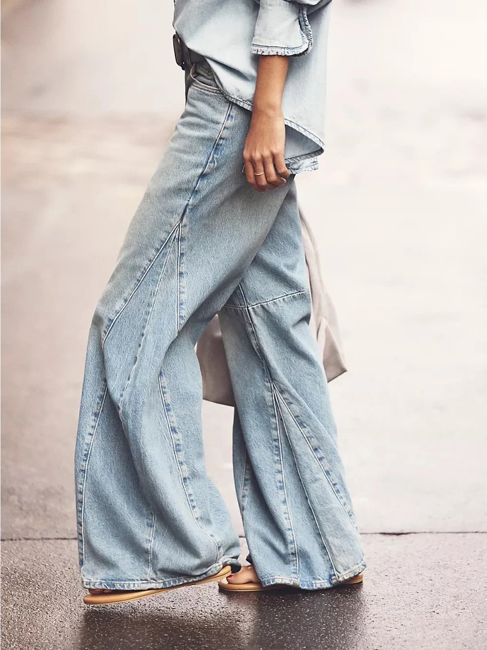 We the Free Eden Slouchy Wide Leg Size 28 - Picture 3 of 16